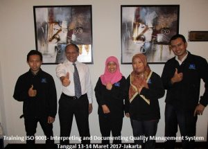 Training ISO 9001:2015 (Interpreting and Documenting Quality Management System)